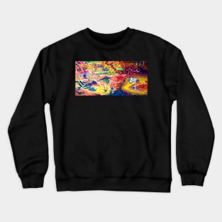 Hyped Sunset Crewneck Sweatshirt